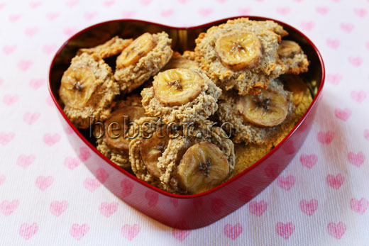 biscuiti ciufuliti cu banane