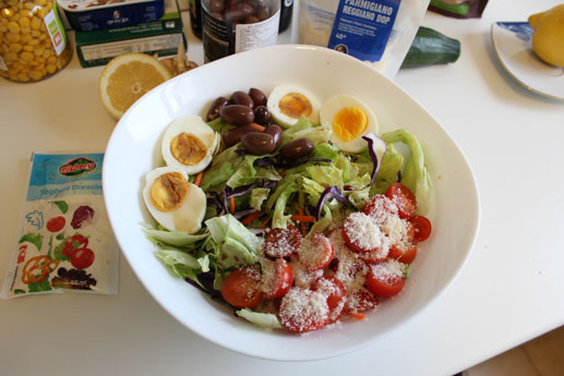 salata cu ou