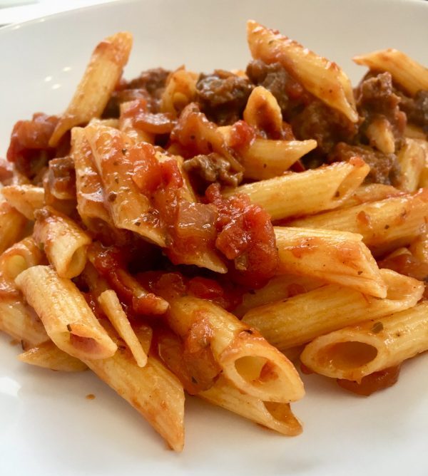 reteta penne bolognese fara gluten